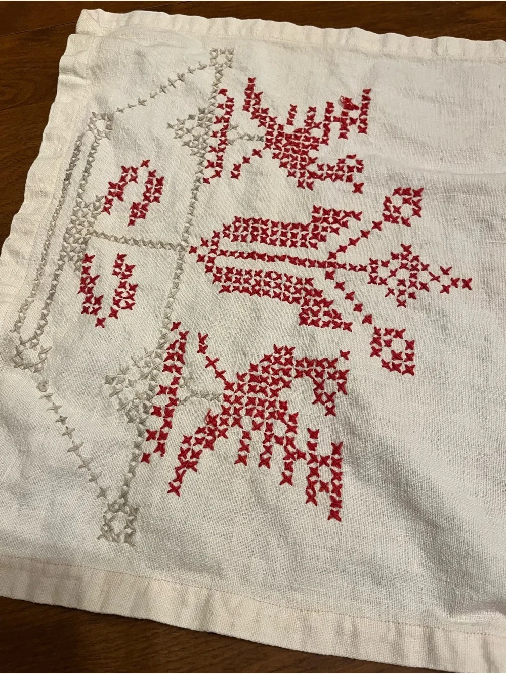 Handmade hand stitched